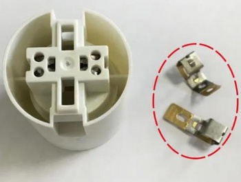 Lamp holder lamp holder shrapnel customization