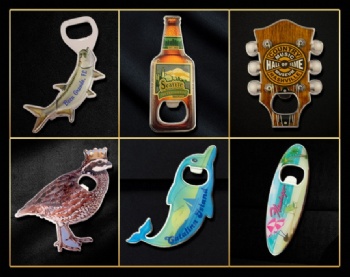 Customized metal baking paint bottle opener